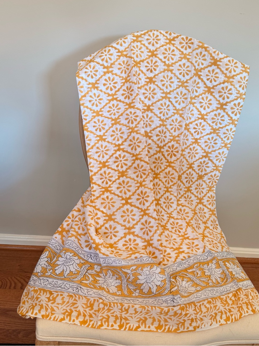 Swimsuit Cover up Sarong handmade in India 100% Cotton NEW with tags NWT